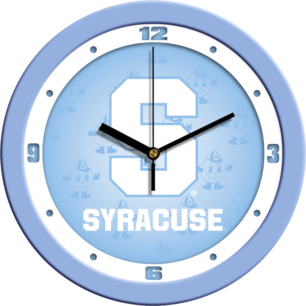 Syracuse Orange - Baby Blue Wall Clock