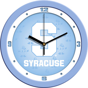 Syracuse Orange - Baby Blue Wall Clock