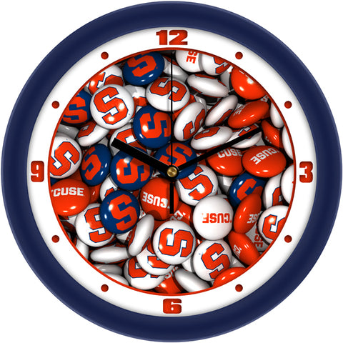 Syracuse Orange - Candy Wall Clock