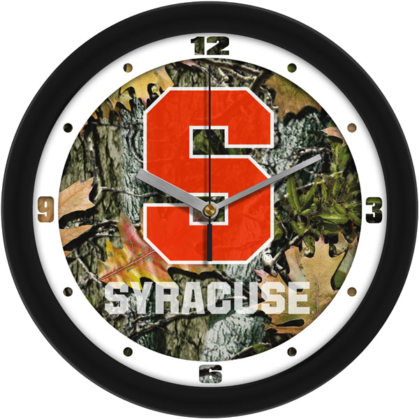 Syracuse Orange - Camo Wall Clock