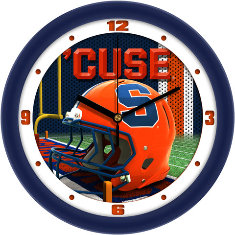 Syracuse Orange - Football Helmet Wall Clock