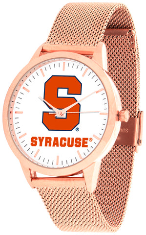 Syracuse Orange - Mesh Statement Watch - Rose Band