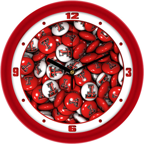 Texas Tech Red Raiders - Candy Wall Clock