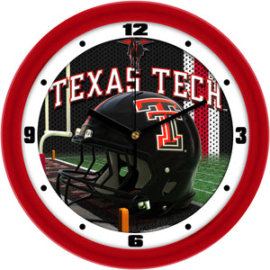 Texas Tech Red Raiders - Football Helmet Wall Clock