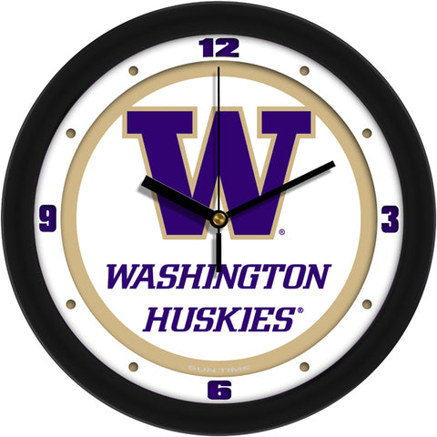 Washington Huskies - Traditional Wall Clock