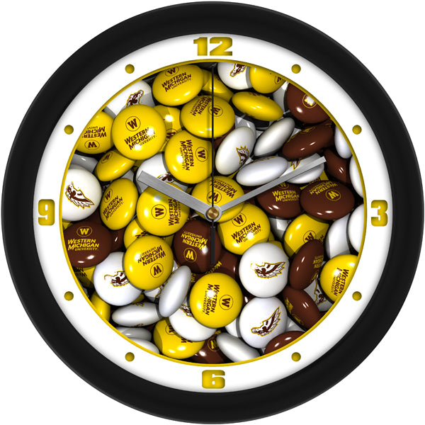 Western Michigan Broncos - Candy Wall Clock