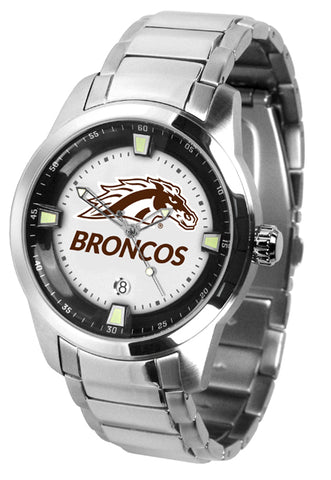 Western Michigan Broncos - Men's Titan Steel Watch