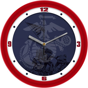 U.S. Marines Iowa Jima Heritage 11.5" Wall Clock