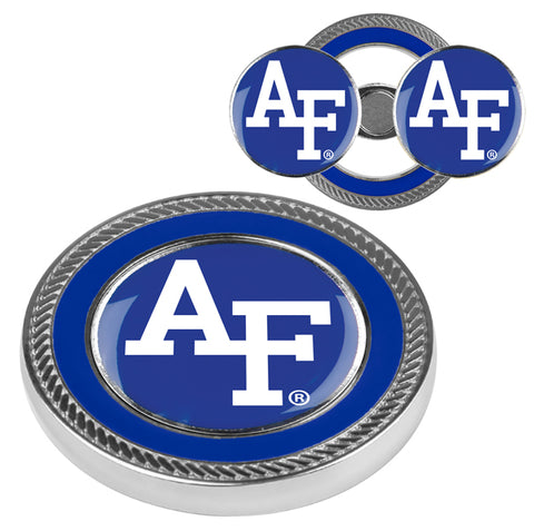 Air Force Falcons Challenge Coin with 2 Golf Ball Markers