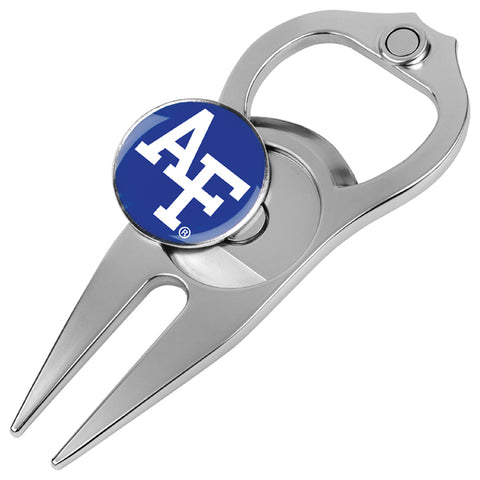Air Force Falcons Hat Trick 5-in-1 Divot Tool with Ball Marker