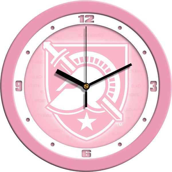 Army Black Knights - Pink Wall Clock - SuntimeDirect