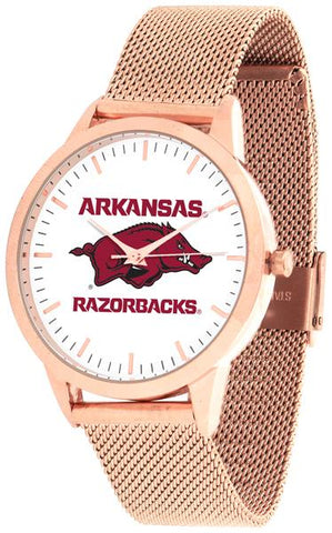 Arkansas Razonbacks - Mesh Statement Watch - Rose Band - SuntimeDirect