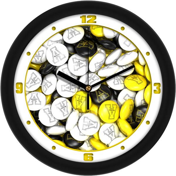 Appalachian State Mountaineers - Candy Wall Clock - SuntimeDirect