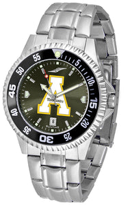 Appalachian State Mountaineers - Competitor Steel AnoChrome  -  Color Bezel - SuntimeDirect