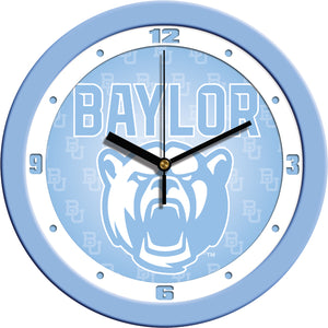 Baylor Bears - Baby Blue Wall Clock - SuntimeDirect
