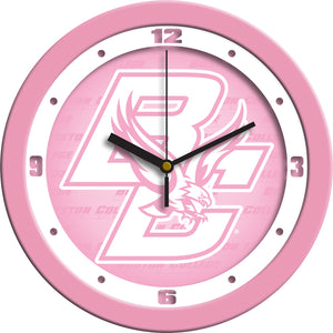 Boston College Eagles - Pink Wall Clock - SuntimeDirect