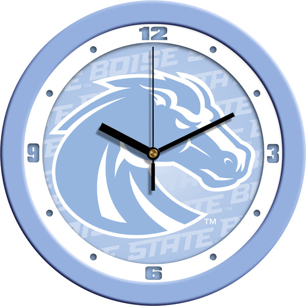 Boise State Broncos - Baby Blue Wall Clock - SuntimeDirect