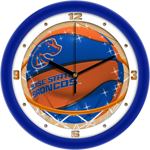 Boise State Broncos - Slam Dunk Wall Clock - SuntimeDirect