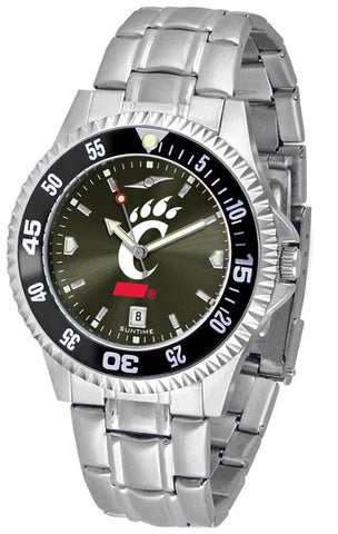 Cincinnati Bearcats - Competitor Steel AnoChrome  -  Color Bezel - SuntimeDirect