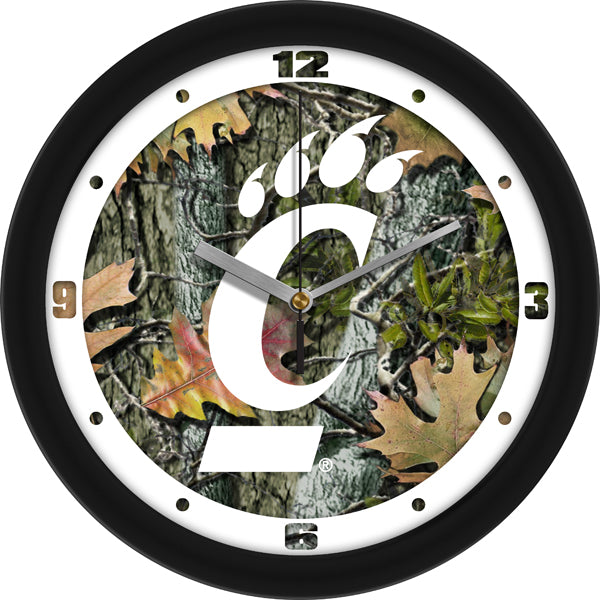 Cincinnati Bearcats - Camo Wall Clock - SuntimeDirect