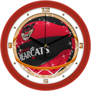 Cincinnati Bearcats - Slam Dunk Wall Clock - SuntimeDirect