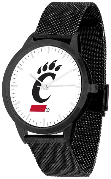 Cincinnati Bearcats - Mesh Statement Watch - Black Band - SuntimeDirect