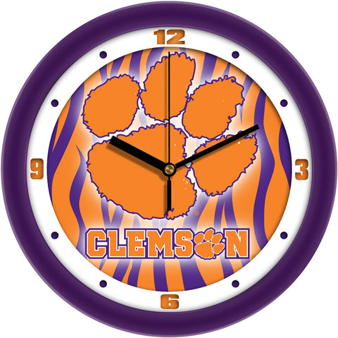 Clemson Tigers - Dimension Wall Clock - SuntimeDirect