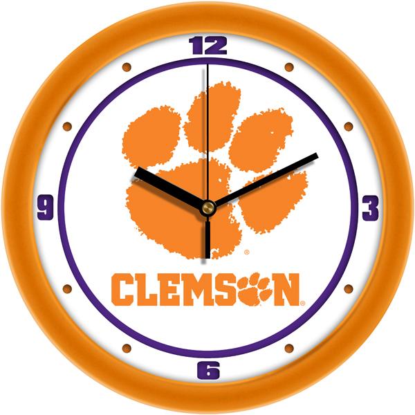 Clemson Tigers - Traditional Wall Clock - SuntimeDirect