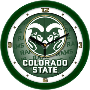 Colorado State Rams - Dimension Wall Clock - SuntimeDirect