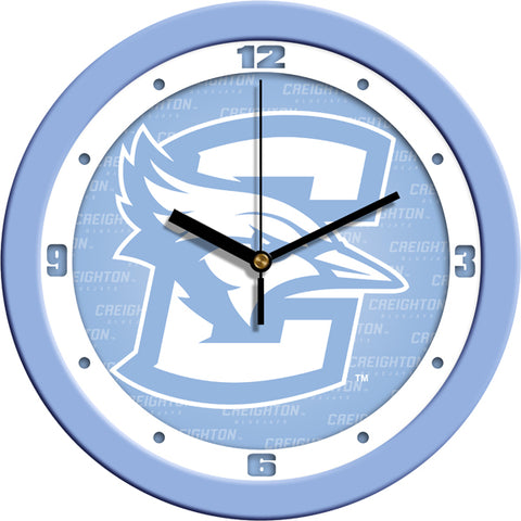 Creighton University Bluejays - Baby Blue Wall Clock - SuntimeDirect