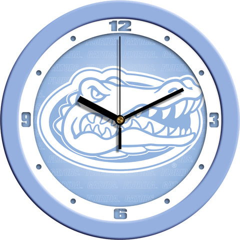 Florida Gators - Baby Blue Wall Clock - SuntimeDirect