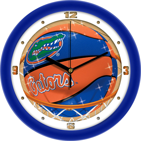 Florida Gators - Slam Dunk Wall Clock - SuntimeDirect