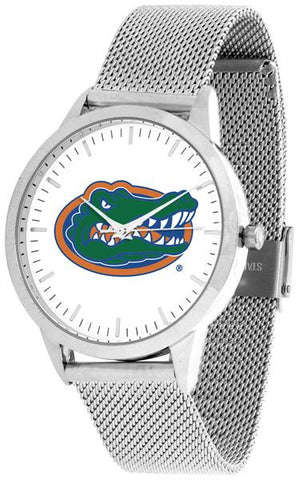 Florida Gators - Mesh Statement Watch - Silver Band - SuntimeDirect