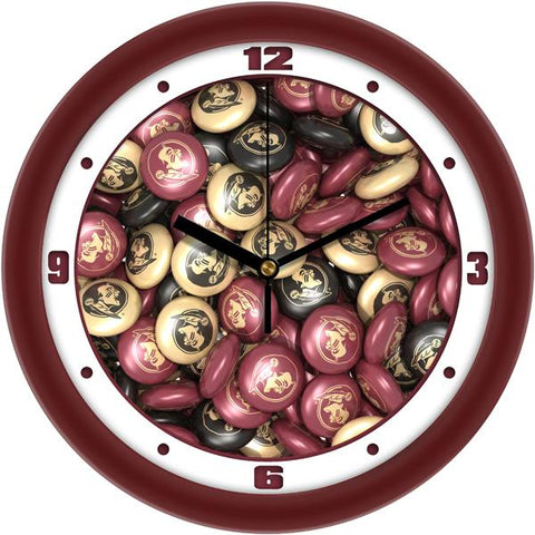 Florida State Seminoles - Candy Wall Clock - SuntimeDirect