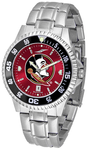 Florida State Seminoles - Competitor Steel AnoChrome  -  Color Bezel - SuntimeDirect