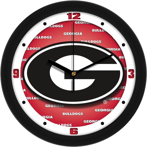 Georgia Bulldogs - Dimension Wall Clock - SuntimeDirect