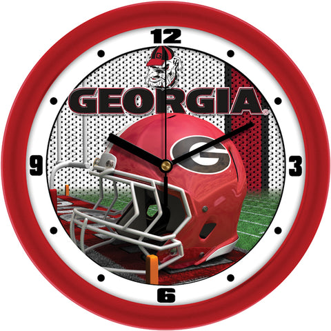 Georgia Bulldogs - Football Helmet Wall Clock - SuntimeDirect