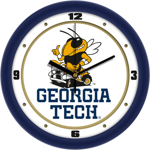 Georgia Tech Yellow Jackets - Traditional Wall Clock - SuntimeDirect