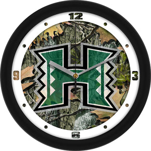 Hawaii Warriors - Camo Wall Clock - SuntimeDirect