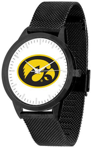 Iowa Hawkeyes - Mesh Statement Watch - Black Band - SuntimeDirect