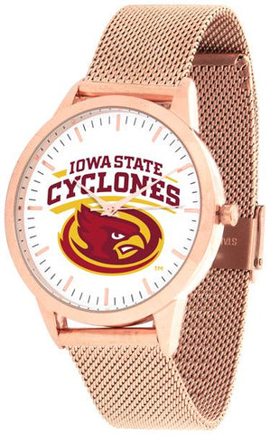 Iowa State Cyclones - Mesh Statement Watch - Rose Band - SuntimeDirect