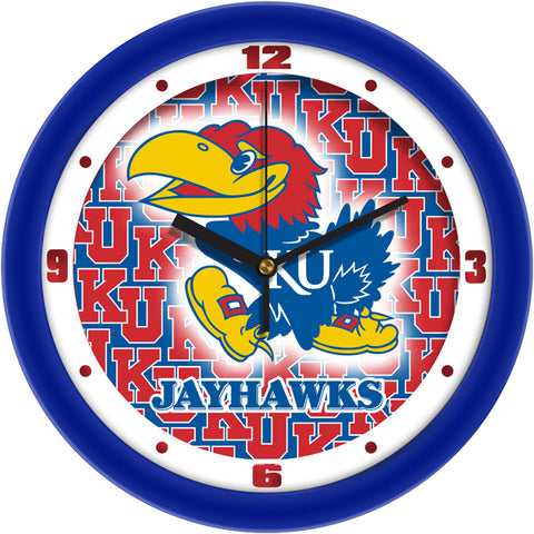 Kansas Jayhawk - Dimension Wall Clock - SuntimeDirect