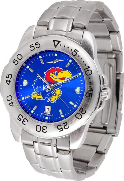 Kansas Jayhawk - Sport Steel AnoChrome - SuntimeDirect