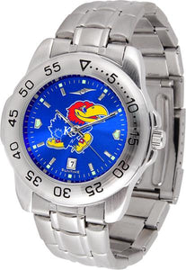 Kansas Jayhawk - Sport Steel AnoChrome - SuntimeDirect