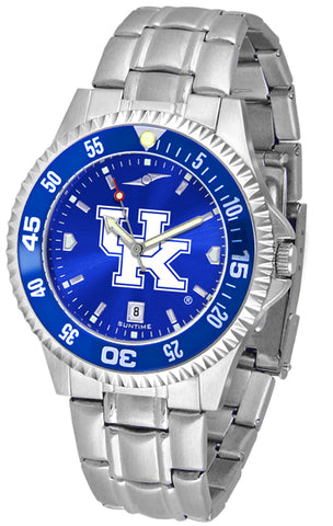 Kentucky Wildcats - Competitor Steel AnoChrome  -  Color Bezel - SuntimeDirect