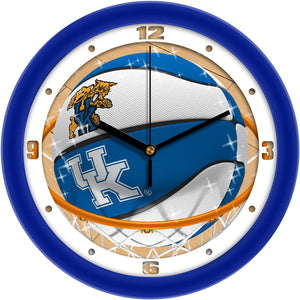 Kentucky Wildcats - Slam Dunk Wall Clock - SuntimeDirect