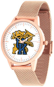 Kentucky Wildcats - Mesh Statement Watch - Rose Band - SuntimeDirect