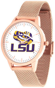 LSU Tigers - Mesh Statement Watch - Rose Band - SuntimeDirect