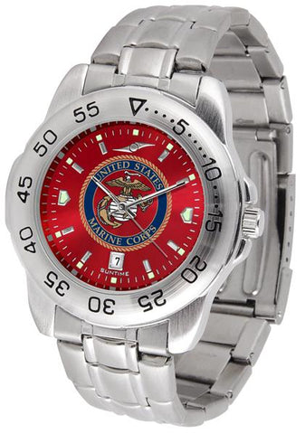 US Marines - Sport Steel AnoChrome - SuntimeDirect