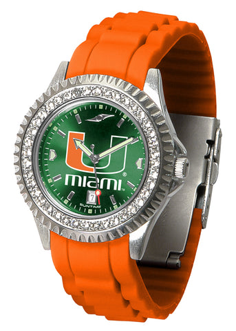 Miami Hurricanes - Sparkle Watch - SuntimeDirect